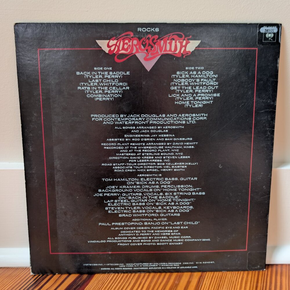 Aerosmith Rocks Vinyl Album - Picture 2 of 8